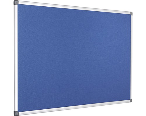 Panneau d''affichage avec cadre en aluminium et surface en tissu