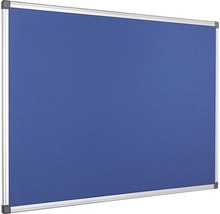 Panneau d''affichage avec surface en tissu et cadre en aluminium