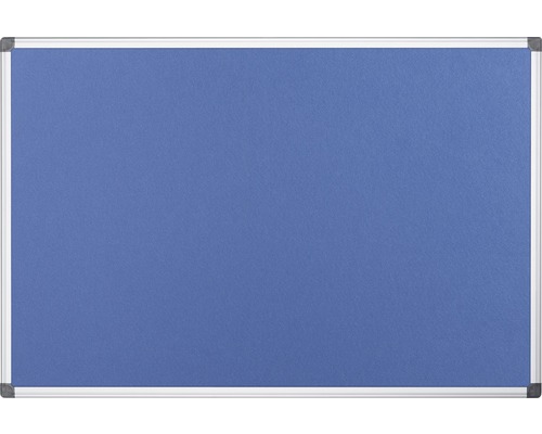 Tableau en feutre bleu 120x120 cm