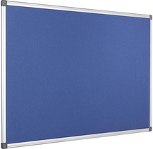 Tableau en feutre bleu 120x120 cm