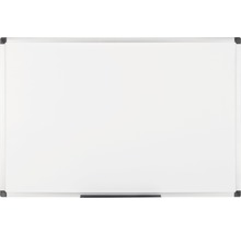 Tableau blanc avec cadre alu magnétique peint 150x120 cm