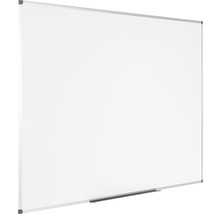Tableau blanc avec cadre alu magnétique peint 150x120 cm