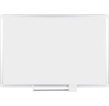 Whiteboard mit Alurahmen magnetisch lackiert verschiebbare Stiftablage 150x100 cm