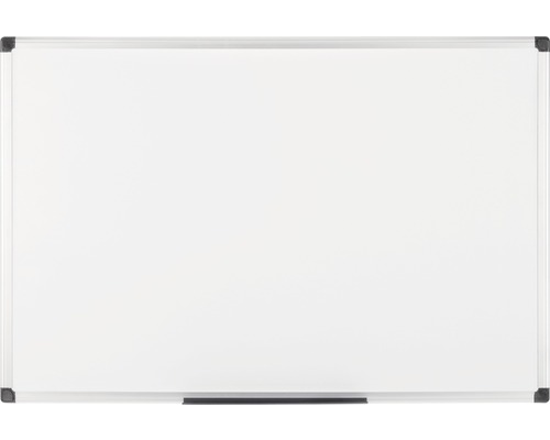 Tableau blanc avec cadre alu magnétique peint 240x120 cm