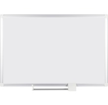 Whiteboard mit Alurahmen magnetisch lackiert verschiebbare Stiftablage 180x120 cm