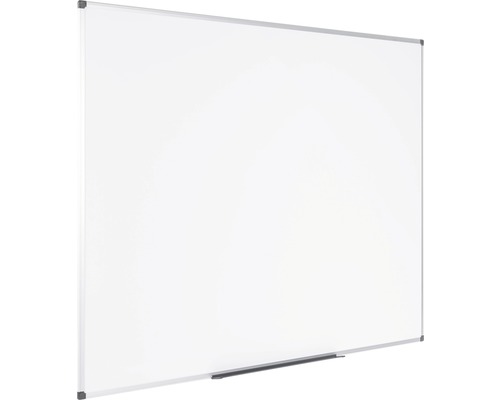 Weißes Whiteboard mit Aluminiumrahmen zur Wandmontage
