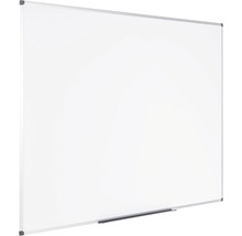 Weißes Whiteboard mit silberfarbenem Rahmen