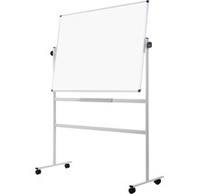 Drehbares Whiteboard auf Rollen für Präsentationen