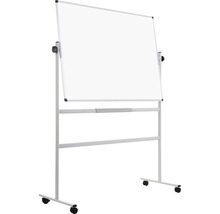Mobiles Whiteboard mit Rollen und drehbarer Schreibfläche