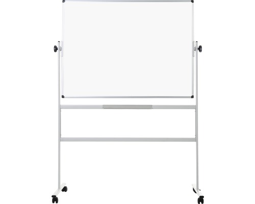 Mobiles Whiteboard mit Rollen und Rahmen