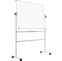 Tableau blanc mobile magnétique céramique II 150x100 cm