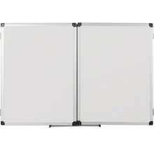 Zweiteiliges Whiteboard mit Rahmen