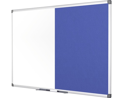 Combinaison de tableau blanc et de panneau d''affichage avec cadre en aluminium