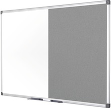 Kombination aus Whiteboard und Pinnwand mit Aluminiumrahmen