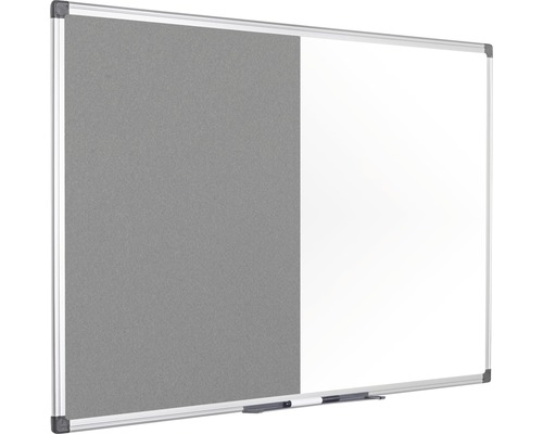Tableau combiné avec un tableau d''affichage et une surface de tableau blanc