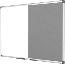 Kombination aus Whiteboard und Pinnwand mit Aluminiumrahmen