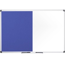 Kombination aus Pinnwand und Whiteboard