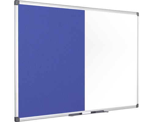 Combinaison de tableau d''affichage et tableau blanc avec porte-stylo