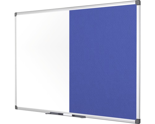 Tableau blanc combiné avec un tableau d''affichage pour bureau et salle de conférence