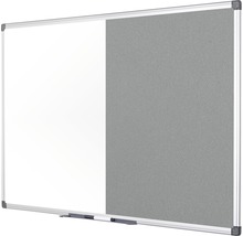 Kombination aus Whiteboard und Pinnwand mit Aluminiumrahmen