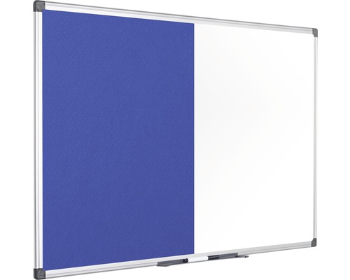 Combinaison de tableau d''affichage et de tableau blanc avec porte-stylo