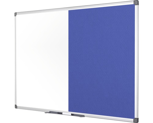 Combinaison de tableau blanc et de panneau d''affichage avec cadre en aluminium