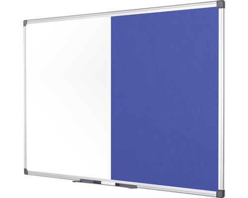 Combinaison tableau blanc et tableau d''affichage avec cadre en aluminium