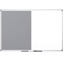 Magnetische Whiteboard-Kombination mit Filzoberfläche