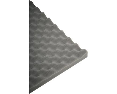 Mousse isolante acoustique Akupur plaque à excroissances 50x70x3 cm