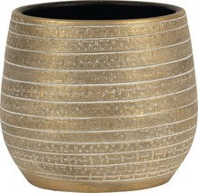 Cache-pot intérieur Passion for Pottery Solano argile Ø 20 cm h 18 cm or