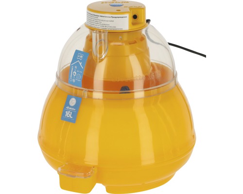 Couveuse pour jusqu'à 16 œufs de poule 16 l 37 x 36 x 29 cm Couvoir d''une capacité de 16 litres pour l''élevage de volailles