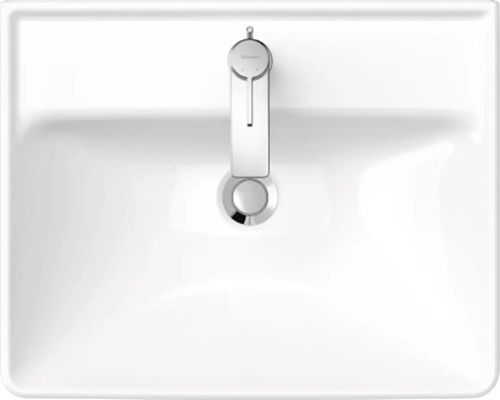 Lavabo avec robinet, vue de dessus