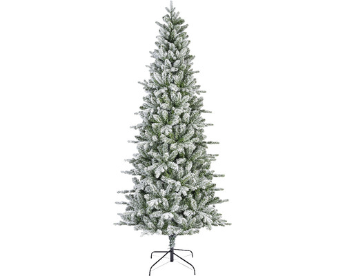 künstlicher Weihnachtsbaum Killington H 210 cm grün schnee