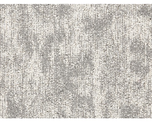 Moquette bouclée E-Rock gris-blanc 400 cm de large (au mètre)