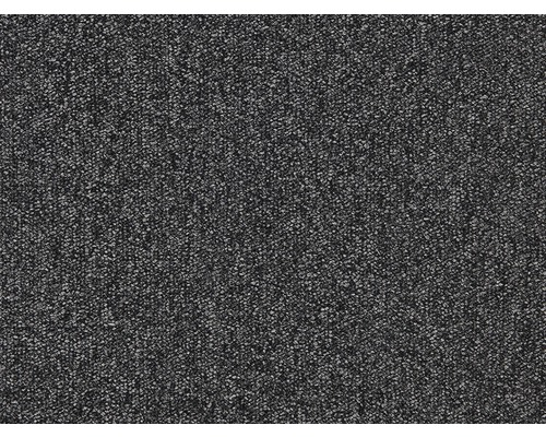 Moquette bouclée Blitz gris noir FB096 400 cm de large (au mètre)