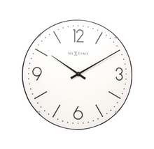 Horloge murale Basic Dome blanc Ø 35 cm