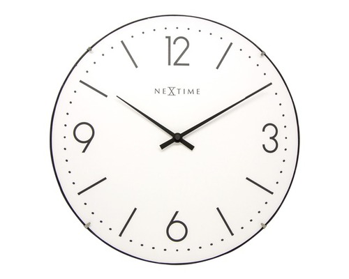 Nextime Wanduhr mit Zifferblatt und Zeitanzeige