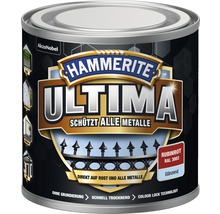 Hammerite laque de protection pour métaux Ultima Ral 3003 rouge rubis brillant 250 ml