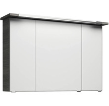 Hängeschrank mit drei Türen und Holzstruktur