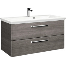 Waschtischunterschrank mit zwei Schubladen und Waschbecken