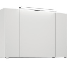 Weißer Badezimmerschrank mit Beleuchtung