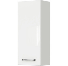 Weißer Hängeschrank mit Metallgriff