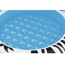 Aufblasbarer Pool mit Zebra-Muster und gepolstertem Boden