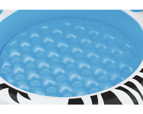 Aufblasbarer Pool mit Zebra-Muster und gepolstertem Boden