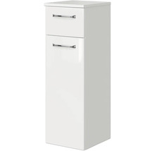 Badezimmerschrank mit zwei Schubladen und Griffen