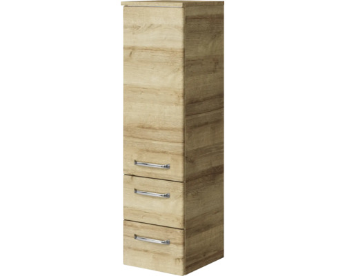 Hochschrank mit drei Schubladen im Badezimmer