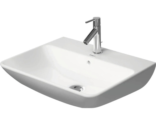 Vasque standard DURAVIT ME by Starck 60 x 46 cm blanc brillant 4021534966576 Vasque à poser avec robinet pour la salle de bain