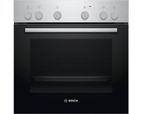 Bosch Einbaubackofen mit Bedienknebeln und Backofentür