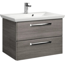 Waschtischunterschrank mit zwei Schubladen und Waschbecken