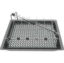 Grillspießhalter mit Tropfschale